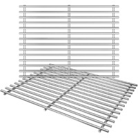 Hisencn 17" Stainless Steel Cooking Grid Grates For Charbroil 463250509, 463250510, Thermos 461262409, Grill Master 720-0737, 720-0670E, Vermont Castings Great Outdoors Gas Grills
