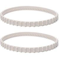 (2 Pack) Ar-Pro Rcx23002 Replacement Soft Tread Drive Belt - Premium, Heavy-Duty Rubber Pool Cleaner Parts  Compatible With Aquavac Tiger Shark (Plus And Qc) And Sharkvac Pool Cleaners