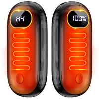 Hand Warmers - 14000Mah Hand Warmers Rechargeable Up To 18Hrs Warmth, Electric Hand Warmer Reusable Heat Up To 131?, Rechargeable Hand Warmers 2 Pack For Golf Raynauds Camping, Warm Gifts