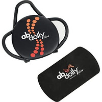 Ab Dolly Plus Core Abdominal Training System Portable Home Gym Ab Exercise Machine Workout Equipment For All Fitness Levels, Black