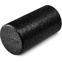 Yes4All High Density Foam Roller For Back, Variety Of Sizes & Colors For Yoga, Pilates - Black - 12 Inches