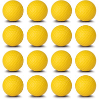 Champkey Practice Foam Golf Balls 16 Or 32 Pack | Limited Flight Golf Balls | True Spin And Feel Training Golf Practice Balls(16 Pack)