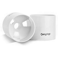Kingtop Golf Hole Cups For Practice Putting Green, Putting Cup, Outdoor  Indoor, Fit Usga  Pga Regulations, Ivory White, 4" Depth, 2-Pack