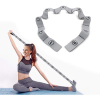 Dehub Stretch Strap, Elastic Yoga Stretching Strap, Multi-Loop For Physical Therapy, Pilates, Yoga, Dance & Gymnastics Exercise And Flexible Pilates Stretch Band