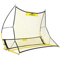 Podiumax Upgraded Portable Soccer Trainer, 2 In 1 Soccer Rebounder Net To Improve Soccer Passing And Solo Skills, 6Ft X 4.7Ft