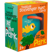 Mollybee Kids Outdoor Toddler Scavenger Hunt Cards At The Park, Gifts For Ages 2+