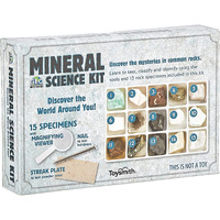 Stem Toy Mineral Science Kit Geology Rock Specimen For Young Geologists