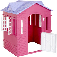 Little Tikes Cape Cottage Pretend Princess Playhousefor Kids, Indoor Outdoor, With Working Doors And Windows, For Toddlers Ages 2+ Years,Pink,Large
