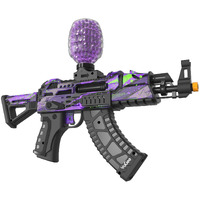 Yagee Electric Water Bead Blaster In Backyard Fun And Outdoor Games, Shoots Eco-Friendly Gel Balls For Boys And Girls Aged 16+, Adults Teens, (Purple)