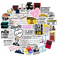 100 Pcs Law School Stickers, Lawyer Stickers, Law School Gifts, Law School Student Gifts For Women, Law School Essentials, Law School Planner, Law School Graduation Decorations, Law School Travel Mug