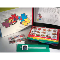 Smile4Autism Visual Communication Book,162 Asd Plastic Photo Cards: Autism Language Vocabulary, Speech Articulation Therapy, Adhd & Aprexia Learning