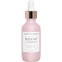 Pearlessence Rosehip Balancing Facial Oil + Rosehip Fruit Oil & Vitamin C  Daily Hydration To Help Balance & Revive Skin  Made In Usa & Cruelty Free