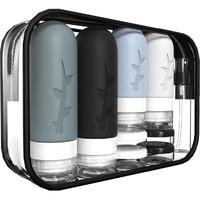 18Pack Travel Bottles For Toiletries, Tsa Approved Travel Size Containers For Toiletries,Liqus Shampoo And Conditioner Travel Bottles, Perfect For Business Or Personal Travel Essentials(Bpa Free)