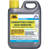 Fila Surface Care Solutions Deterdek Cementitious Grout Haze Remover, Effective Against Rust Stain, 1 Qt