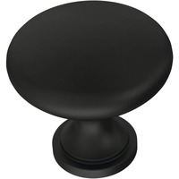 Franklin Brass Garrett Cabinet Knob, Matte Black, 1.19 In X 1.14 In Drawer Knob, 10 Pack, P42354Z-Fb-B