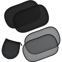 Econour Car Window Shades For Baby (4 Pack)  Baby Car Sun Shade Side Window  Car Window Shades For Kids  Baby Car Accessories (20"X12")