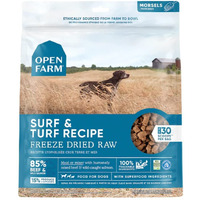 Open Farm Freeze Dried Raw Dog Food, Humanely Raised Meat Recipe With Non-Gmo Superfoods And No Artificial Flavors Or Preservatives (3.5 Ounce (Pack Of 1), Surf & Turf Recipe)