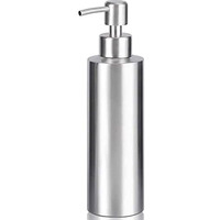 Arktek -Stainless Steel Countertop Soap Dispenser Rust Proof Liquid Hand Soap Dispenser, Premium Kitchen Pump For Liquid Bathroom Hand Dish Lotion (11.8 Oz / 350 Ml)