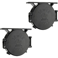 Recpro Rv Replacement End Caps For 4 5/8" Sewer Hose Holder  Rv Sewer Hose End Caps