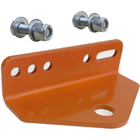 Universal Zero Turn Mower Trailer Hitch - 3/16'' Thick And Heavy Duty Steel Lawn Trailer Hitch Mount (3"-5"), Mounting Hardware Included