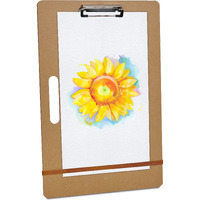 Artlicious Drawing Board - 13 X 17 Sketch Boards With Handle For Drafting Art - Portable Wooden Clipboard For Class Or Studio Fit In Artists Tote