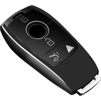 Tukellen For Mercedes Benz Key Fob Cover,Special Soft Tpu Key Case Protector Compatible With 2017-2021 E-Class 2018-2021 S-Class 2019-2021 A-Class C-Class G-Class-Black