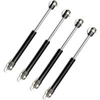 Apexstone 100N/22Lb Gas Struts 10 Inch Gas Struts Lift Supports Gas Spring Lid Support Gas Props/Shocks, Set Of 4