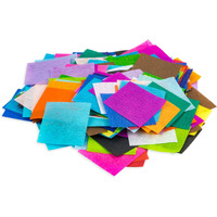 Hygloss Products Bleeding Tissue Paper Squares 2-Inch, 20 Assorted Colors For Arts & Crafts, Diy Projects, Scrapbooking, Greeting Cards, 2400 Squares