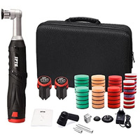 Spta Cordless Mini Car Polisher, 12V Micro Cordless Scratches Killer Car Polisher Ro/Da Mini Car Polisher For Polishing, Sanding And Cleaning