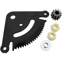 Hrepair Flip Manufacturing Steering Sector Gear & Pinion Kit Fits John Deere La Series - 19 Tooth La120, La125, La130, La135, La140, La145, La150 Replace Part Number Gx21924Ble, Gx20053, Gx20054
