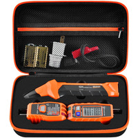 Case Compatible With Klein Tools Et310 Ac Circuit Breaker Finder & 80041 Outlet Repair Tool Kit & Rt250 Gfci Receptacle Tester. Electrical Tools Storage Organizer Holder Bag For Accessories (Box Only)