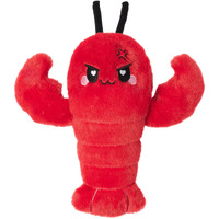 Crustacean Microwavable Unscented Heating Pad For Women - Warm Cozy Plush Heatable Stuffed Toy Animal - Hot And Cold Heat Bag Gift For Women And Girls Red