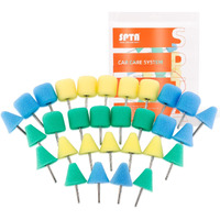 Mini Buffing Polishing Pads, 30Pcs Mini Detail Polishing Balls Use On Rotary Tools,Cordless Electric Drill, Small Area Polisher Tool For Tight Area Detailing Polishing Waxing And Sealing Glaze -Mnpc30