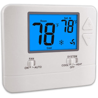 Non-Programmable Thermostats For Home 1 Heat/1 Cool