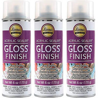 Aleene's Spray 6 Oz. 3 Pack Acrylic Sealer, Clear-Gloss 3 Count
