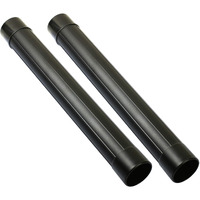 All Parts Etc. 2.5 Inch Vacuum Extension Wands For Shop Vac, Rigid, Vacmaster, Workshop & More | 2-Pack Wet Or Dry Vacuum Hose Extension, Compatible With 2 1/2" Shop Vac Attachments