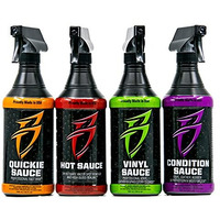 Bling Sauce Boat Cleaning & Detailing Kit For Marine And Automotive, 4-Pack, 20 Oz Each