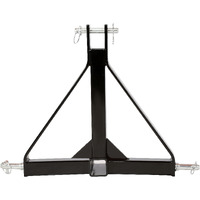 7Blacksmith 3 Point 2" Receiver Trailer Hitch Category 1 Tractor Tow Drawbar Adapter For Bx Kubota, John Deere, Lm25H Wlm Tractor, Nortrac, Kioti, Yanmar, Cat