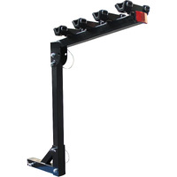 Maxxhaul 70210 Hitch Mount Bike Rack 4-Bike Rack, Black For Cars Trucks Suv's Minivans, Large