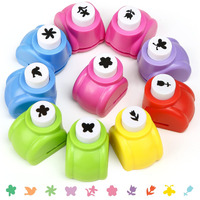 Loveinusa Craft Hole Punch Shapes Set, 10Pcs Shape Hole Punchers For Kids Great For School Crafting, Fun Projects And School Supplies With Bird, Bee, 4-Leaf Clove, Rose, Butterfly, Etc