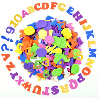 Coopay Self-Adhesive Foam Letter Alphabet Number Stickers Assorted Colors For Arts Craft Supplies