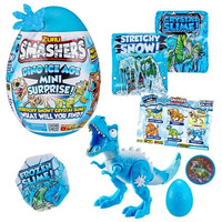 Zuru Smashers Mini Smashable Egg With Many Surprises! - Exclusive Dino Ice Age T-Rex - Slime, Dinosaur Toy, Collectibles, Toys For Boys And Kids