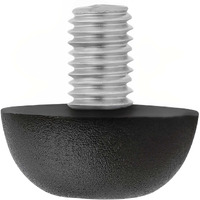 Project Patio 8Mm X 1.25 M8 Adjustable Furniture Leg Leveler Replacement Outdoor Stainless Steel Screw-In Leveling Feet Glides - 16-Pack