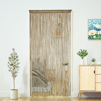 Doorways String Curtain Door Curtains,Bedroom Decor Kitchen Closet Living Room Laundry Fringe Hallway Tassel Screen Room Divider Boho Hippie Hanging For Wedding And Party(39?9In/100?00Cm, Deep Ecru)