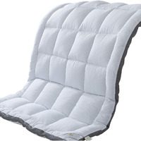 Sufuee Mattress Topper Full & Mattress Pad Protector - Quality Plush Luxury Down Alternative Pillow Top - ?Inch Extra Thick Mattress Cover(54"X75")