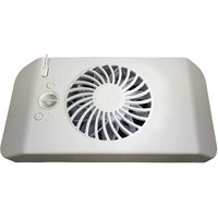 Suncourt Equalizer Hc600 Ez8 Smart Electric Bedroom Air Conditioner Vent Booster, Energy Efficient Ac Register Booster, Improved Air Flow For Better Indoor Heating And Cooling, White