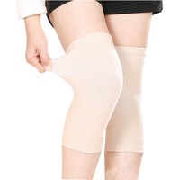 (One Pair) Bamboo Fabric Knee Sleeves For Knee Support, Circulation Improvement & Pain Relief,Sport Compression For Running, Pain Management, Arthritis Pain Women & Men (Complexion, X-Large)