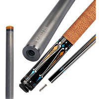 Konllen Carbon Fiber Pool Cue Stick Professional Cues (Full Carbon Technology Low Deflection Billiard Cue Stick,12.5Mm,147Cm)