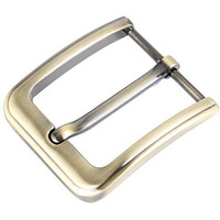 1.5 Inches (38-40 Mm) Belt Buckle Single Prong Square Replacement Buckle For Men Women Belt (Bronze02)