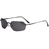 Matrix Agent Smith Sunglasses Mens Matrix Costume Polarized Square Rimless Glasses